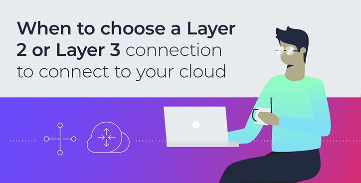 When to choose a Layer 2 or Layer 3 connection to connect to your cloud